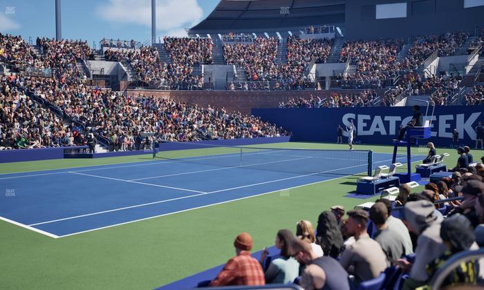 Grandstand at the Billie Jean King Tennis Center - Section 9 Seat View
