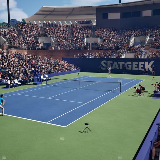 Grandstand at the Billy Jean King Tennis Center - Section 10 Seat View