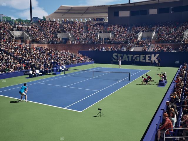 Grandstand at the Billy Jean King Tennis Center - Section 10 Seat View