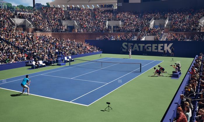 Grandstand at the Billy Jean King Tennis Center - Section 10 Seat View
