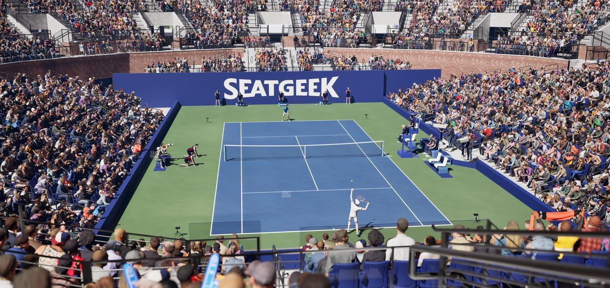 Grandstand at the Billy Jean King Tennis Center - Section 101 Seat View