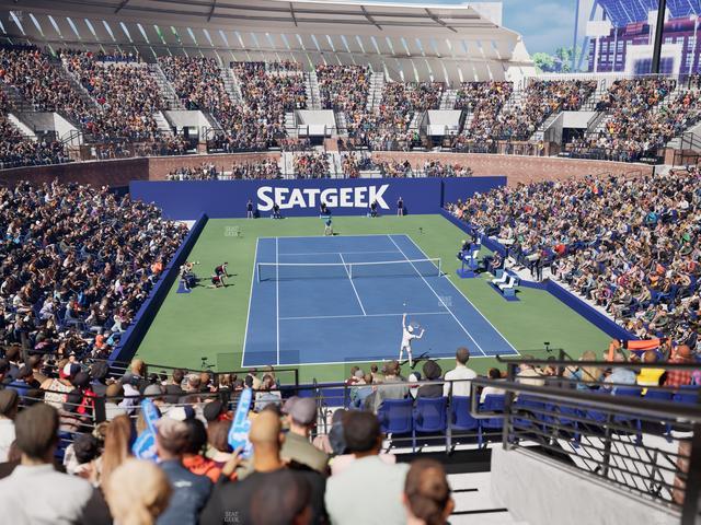 Grandstand at the Billy Jean King Tennis Center - Section 101 Seat View