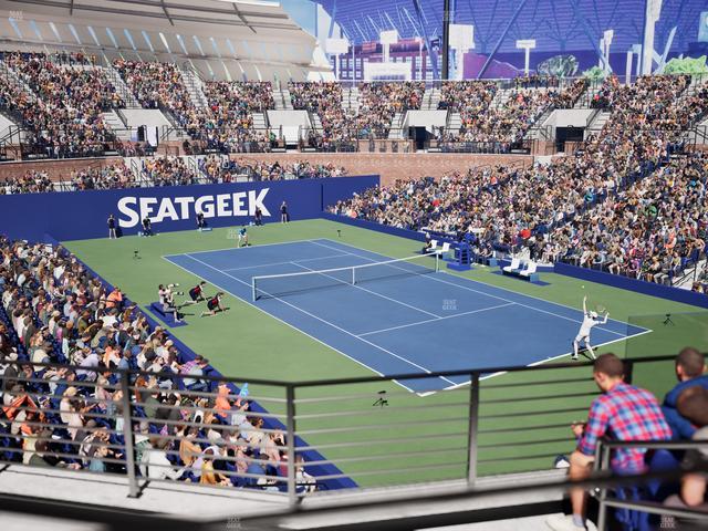 Grandstand at the Billy Jean King Tennis Center - Section 103 Seat View