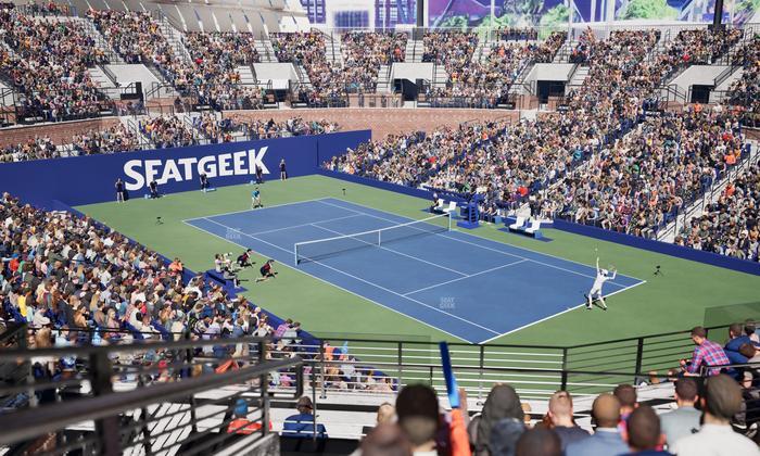 Grandstand at the Billy Jean King Tennis Center - Section 104 Seat View