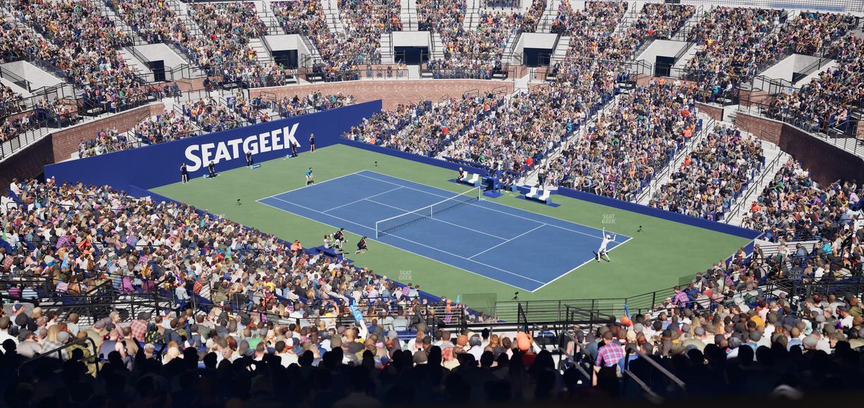 Grandstand at the Billy Jean King Tennis Center - Section 105 A Seat View