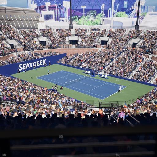 Grandstand at the Billy Jean King Tennis Center - Section 105 A Seat View