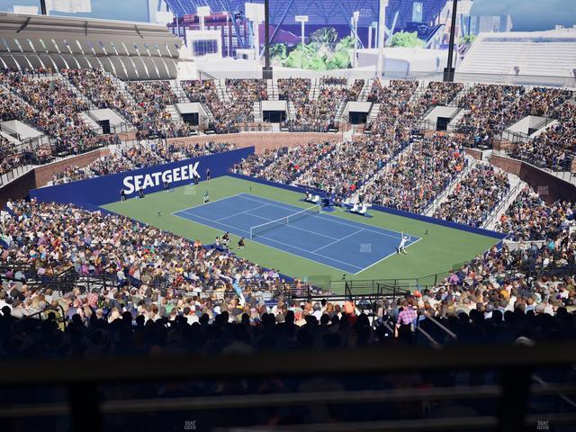 Grandstand at the Billy Jean King Tennis Center - Section 105 A Seat View