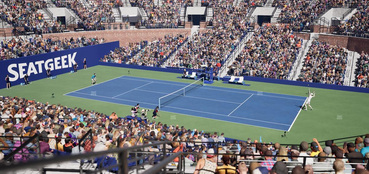 Grandstand at the Billy Jean King Tennis Center - Section 106 Seat View
