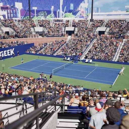 Grandstand at the Billy Jean King Tennis Center - Section 106 Seat View