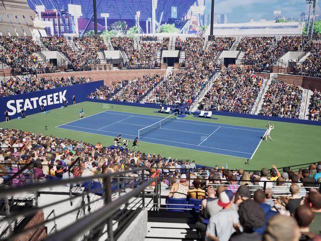Grandstand at the Billy Jean King Tennis Center - Section 106 Seat View