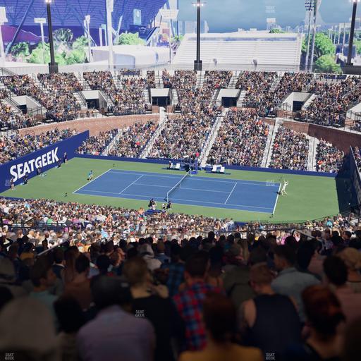 Grandstand at the Billy Jean King Tennis Center - Section 107 Seat View