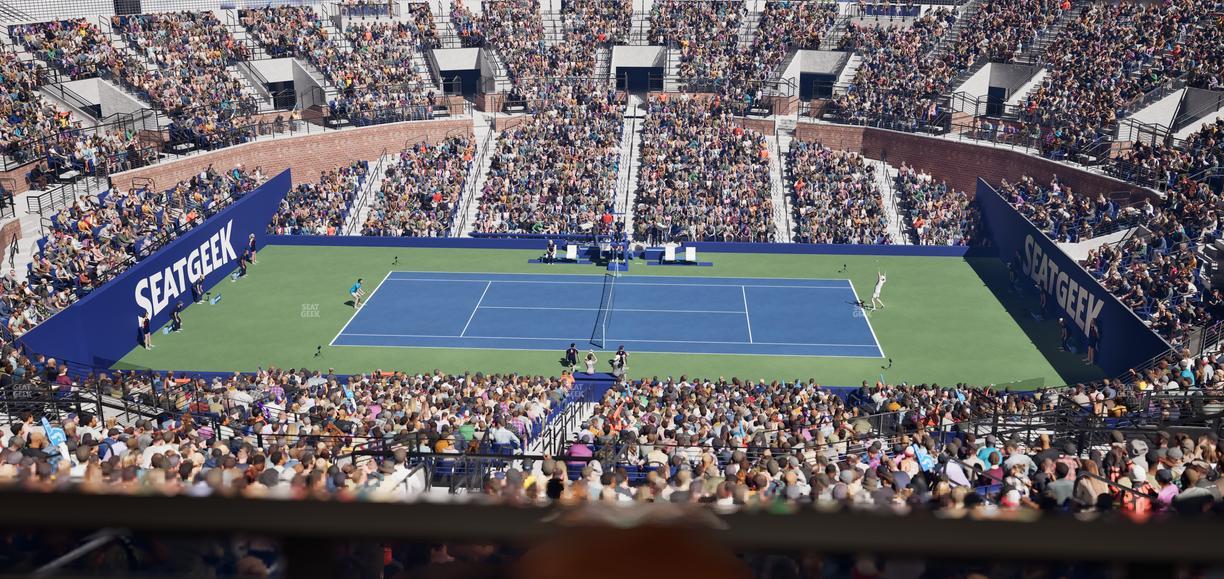 Grandstand at the Billy Jean King Tennis Center - Section 108 A Seat View