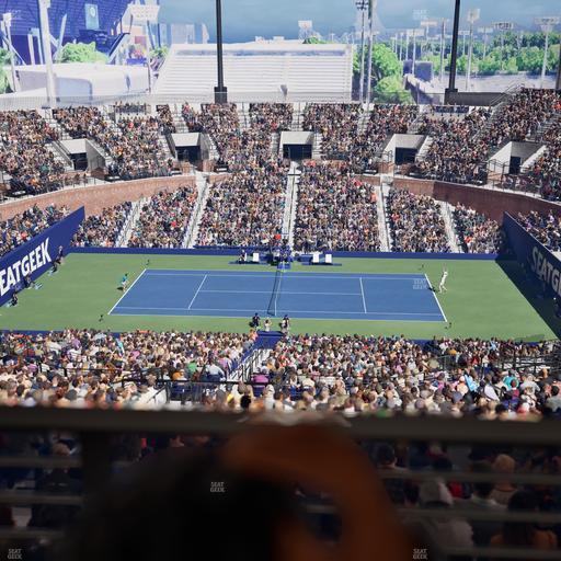 Grandstand at the Billy Jean King Tennis Center - Section 108 A Seat View