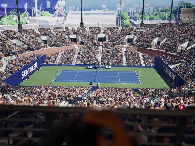 Grandstand at the Billy Jean King Tennis Center - Section 108 A Seat View