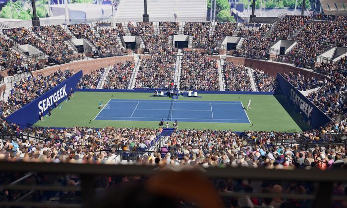 Grandstand at the Billy Jean King Tennis Center - Section 108 A Seat View