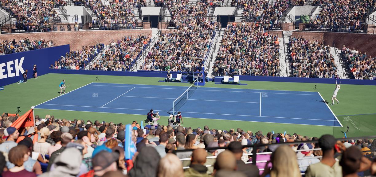 Grandstand at the Billy Jean King Tennis Center - Section 108 Seat View