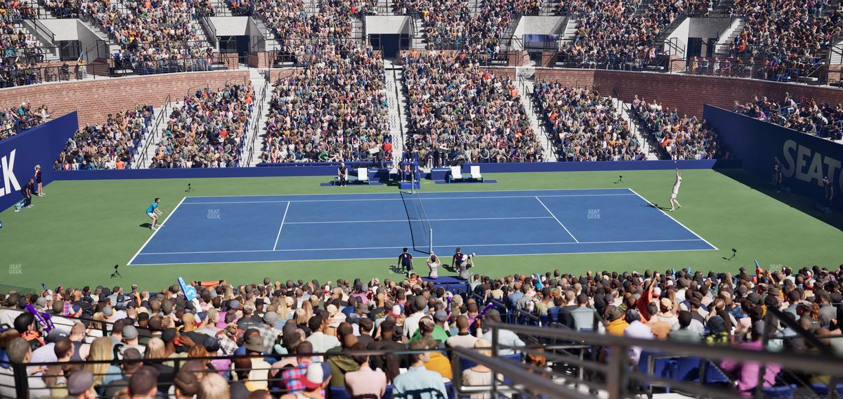 Grandstand at the Billy Jean King Tennis Center - Section 109 Seat View