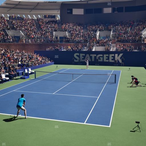 Grandstand at the Billy Jean King Tennis Center - Section 11 Seat View