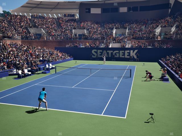 Grandstand at the Billy Jean King Tennis Center - Section 11 Seat View