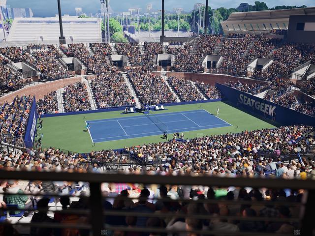 Grandstand at the Billy Jean King Tennis Center - Section 110 A Seat View