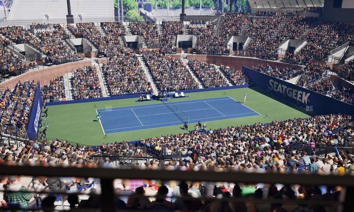 Grandstand at the Billy Jean King Tennis Center - Section 110 A Seat View