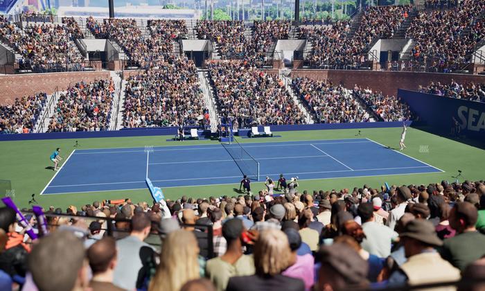 Grandstand at the Billy Jean King Tennis Center - Section 110 Seat View