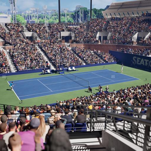 Grandstand at the Billy Jean King Tennis Center - Section 111 Seat View