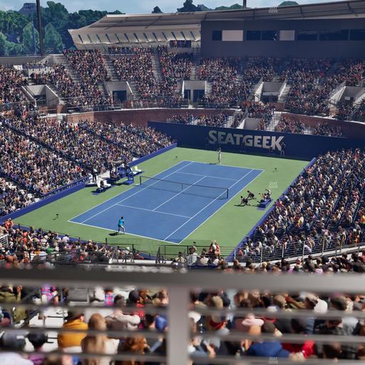 Grandstand at the Billy Jean King Tennis Center - Section 114 A Seat View