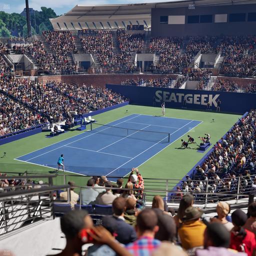 Grandstand at the Billy Jean King Tennis Center - Section 114 Seat View