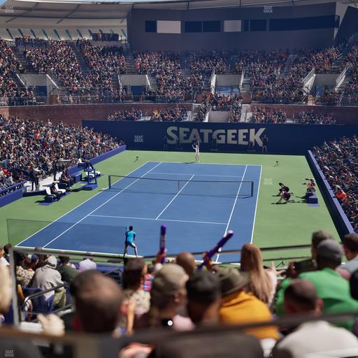 Grandstand at the Billy Jean King Tennis Center - Section 115 Seat View