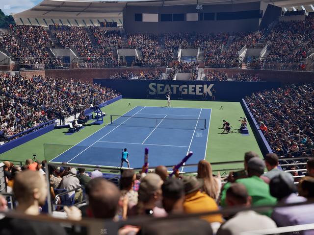 Grandstand at the Billy Jean King Tennis Center - Section 115 Seat View