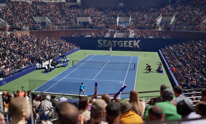 Grandstand at the Billy Jean King Tennis Center - Section 115 Seat View