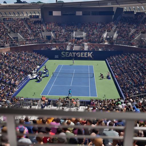 Grandstand at the Billy Jean King Tennis Center - Section 116 A Seat View