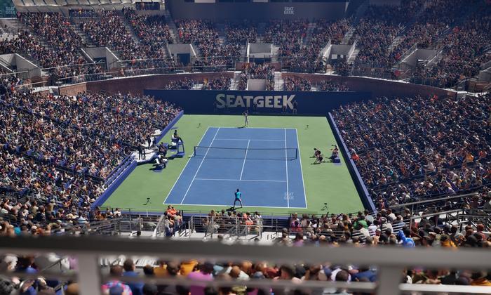 Grandstand at the Billy Jean King Tennis Center - Section 116 A Seat View