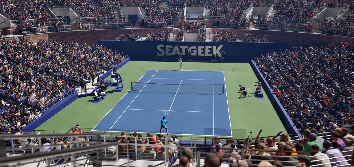 Grandstand at the Billy Jean King Tennis Center - Section 116 Seat View