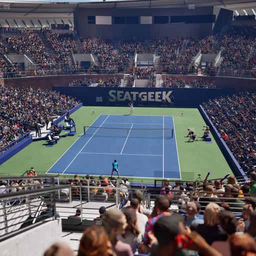 Grandstand at the Billy Jean King Tennis Center - Section 116 Seat View