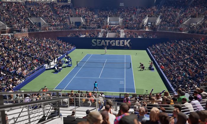 Grandstand at the Billy Jean King Tennis Center - Section 116 Seat View