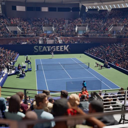 Grandstand at the Billy Jean King Tennis Center - Section 117 Seat View