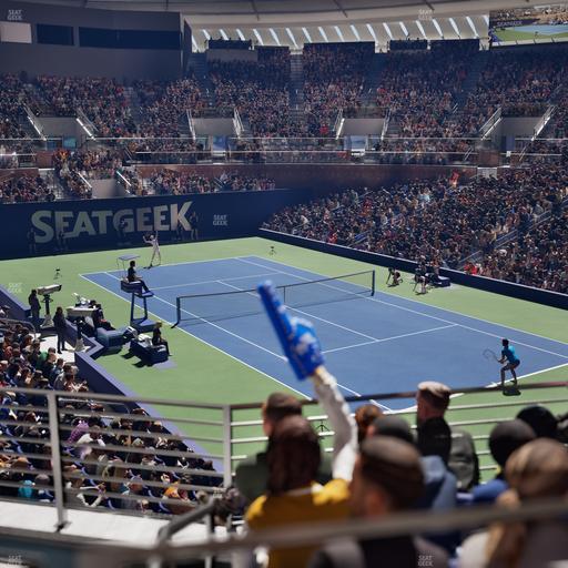 Grandstand at the Billy Jean King Tennis Center - Section 119 Seat View