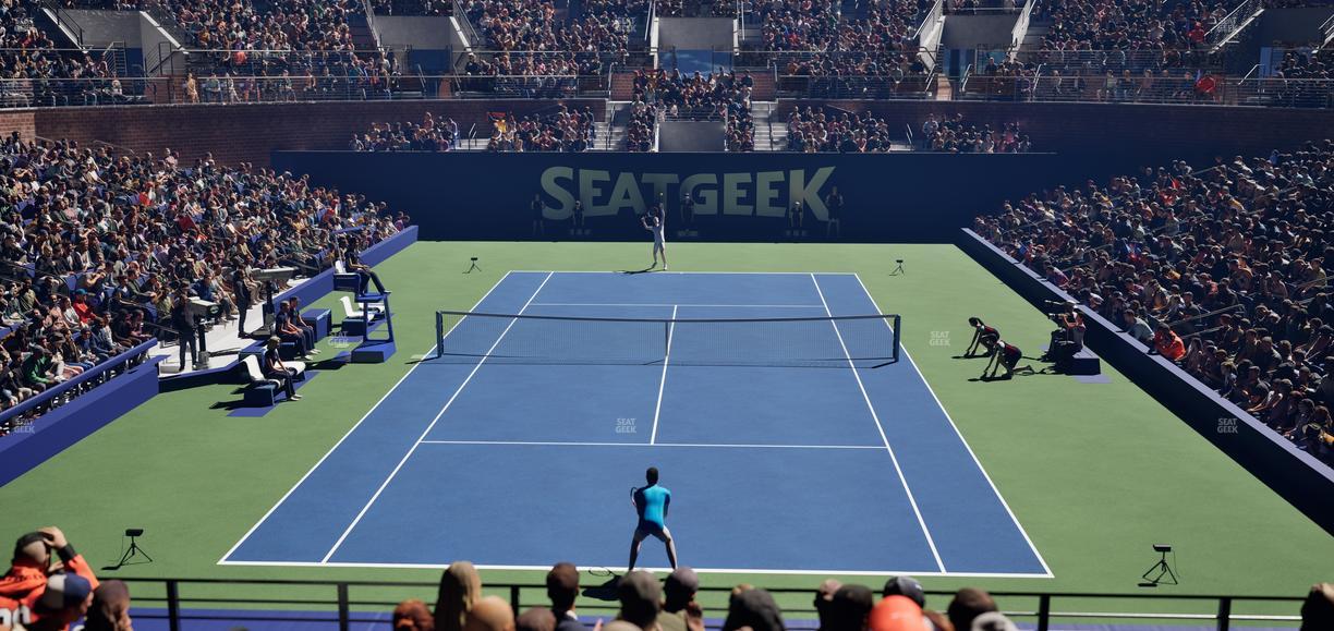 Grandstand at the Billy Jean King Tennis Center - Section 12 A Seat View