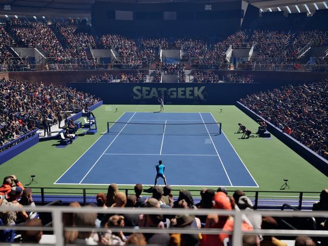Grandstand at the Billy Jean King Tennis Center - Section 12 A Seat View