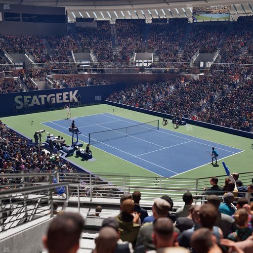 Grandstand at the Billy Jean King Tennis Center - Section 120 Seat View
