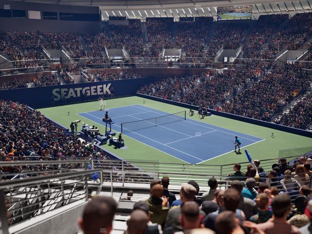 Grandstand at the Billy Jean King Tennis Center - Section 120 Seat View