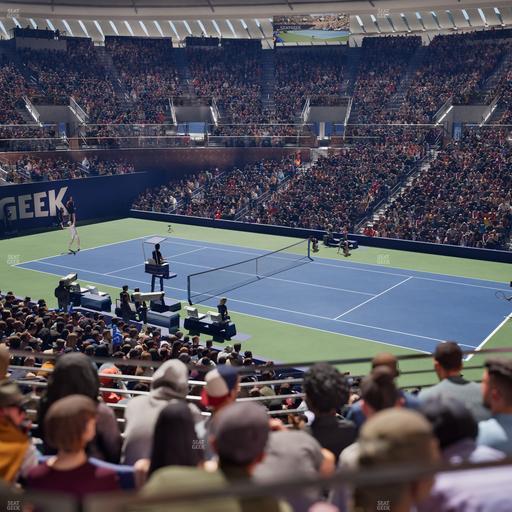 Grandstand at the Billy Jean King Tennis Center - Section 121 Seat View