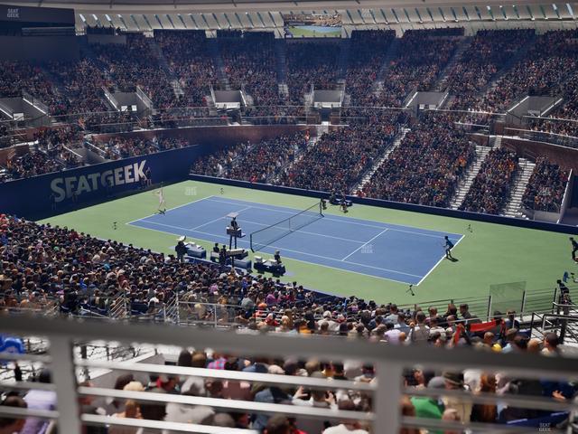 Grandstand at the Billy Jean King Tennis Center - Section 122 A Seat View