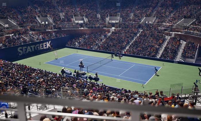 Grandstand at the Billy Jean King Tennis Center - Section 122 A Seat View
