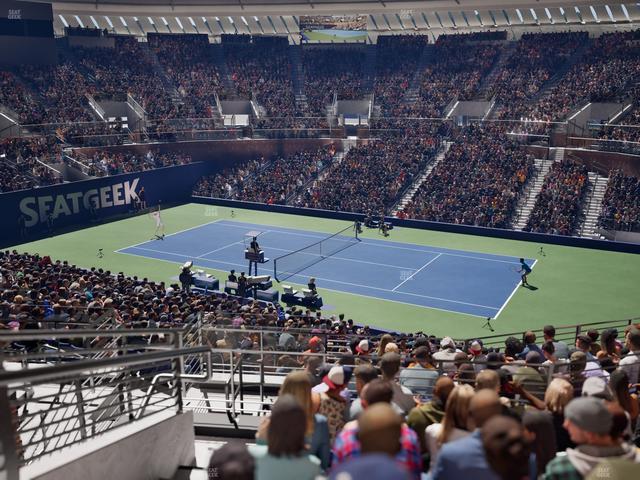 Grandstand at the Billy Jean King Tennis Center - Section 122 Seat View
