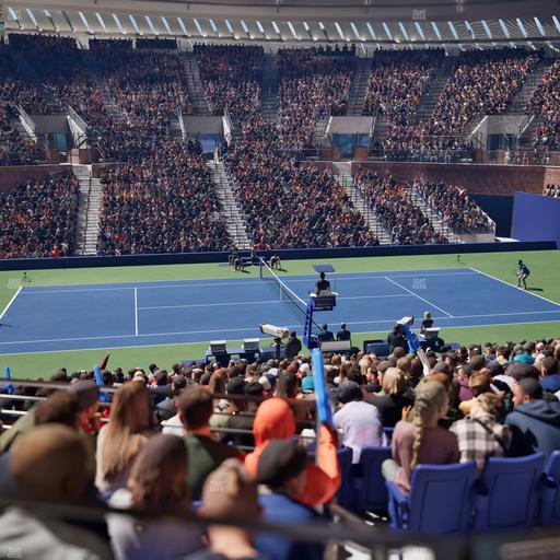 Grandstand at the Billy Jean King Tennis Center - Section 125 Seat View