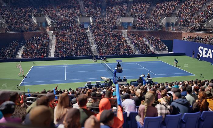 Grandstand at the Billy Jean King Tennis Center - Section 125 Seat View