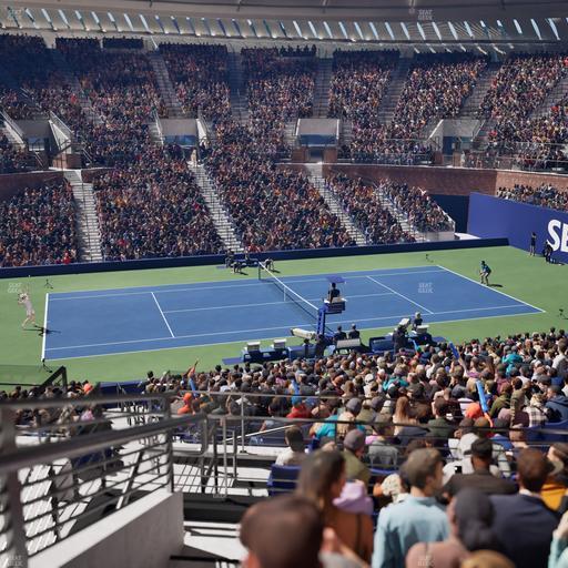 Grandstand at the Billy Jean King Tennis Center - Section 126 Seat View